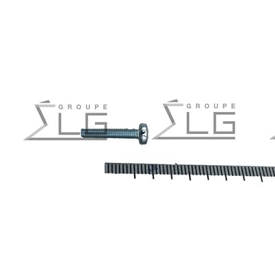 VIS A TETE RONDE M3 x 0.50 x 16MM