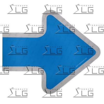 DECAL FLECHE BLEU