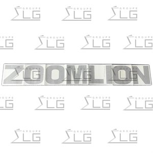 DECAL LOGO ZOOMLION