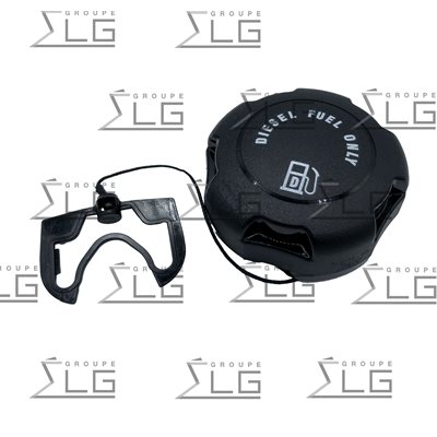 CAP, FUEL, DIESEL, 0.08 IN HOLE (BLACK)