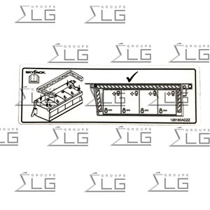 Label, VL, Battery Spacers SJI