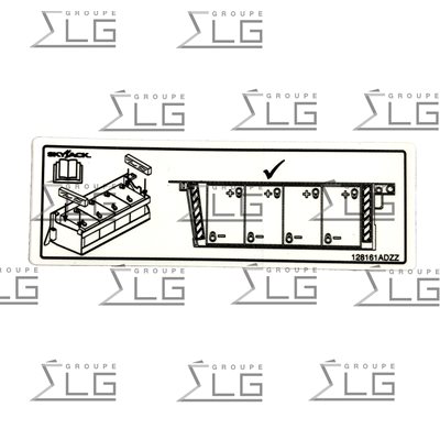 Label, VL, Battery Spacers for