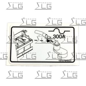 Label, VL, 300A Fuse Location