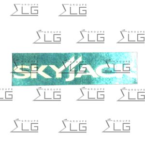 "Label, Skyjack Logo White 13"""