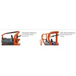 PANIER 3x8 3pi x 8pi OEM JLG 36poX96po **net** ***ORANGE***